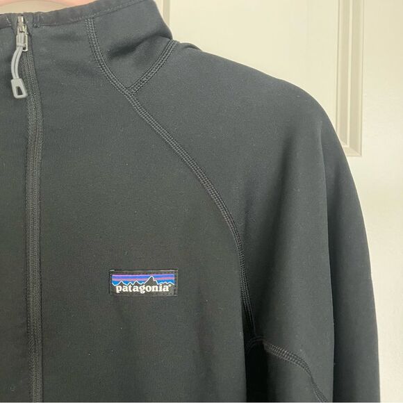 Patagonia Quarter ZipJacket Sweater Black Medium - Picture 5 of 12